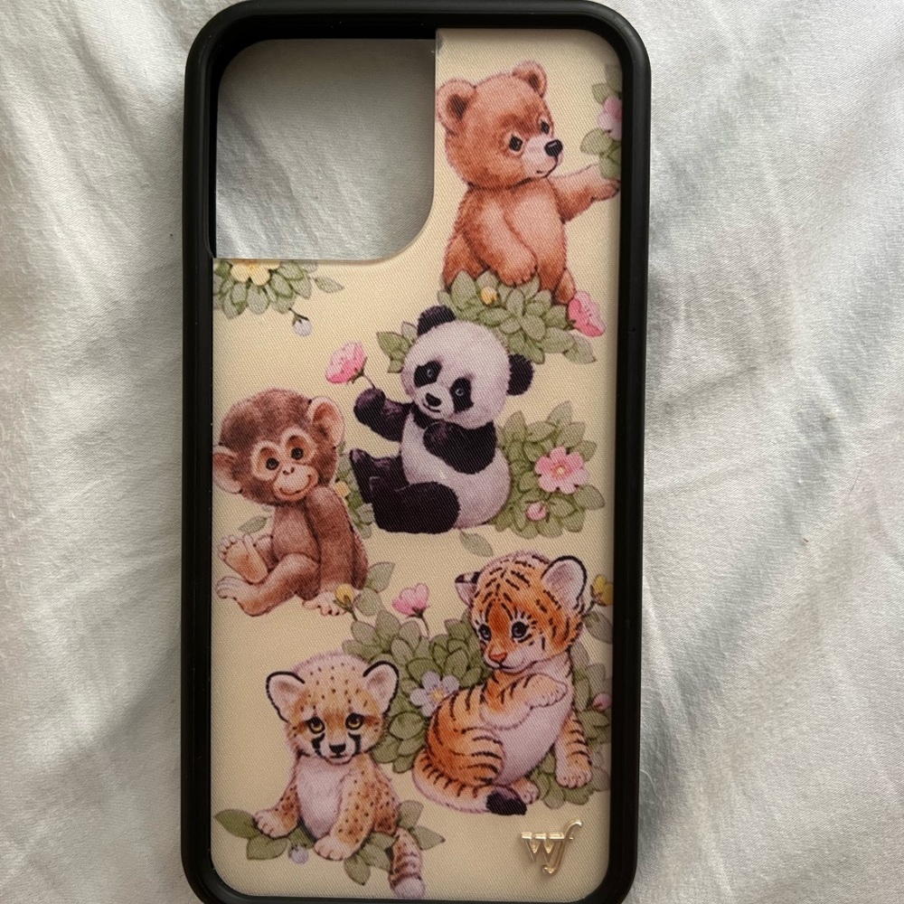 wildflower iphone 13 pro max case safari babies